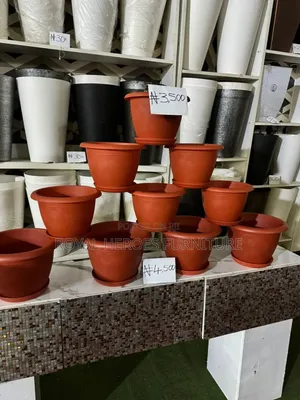 Red Planter Pots