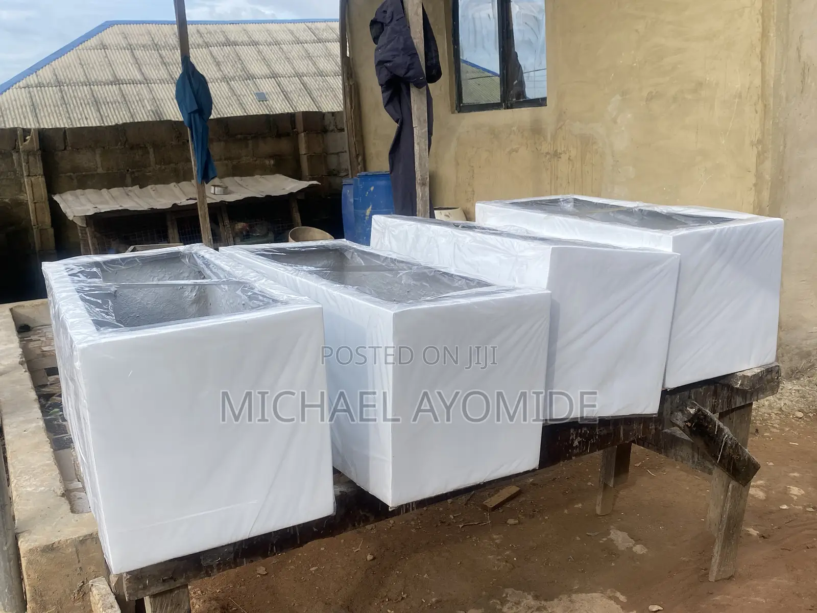 Fiberglass Planters