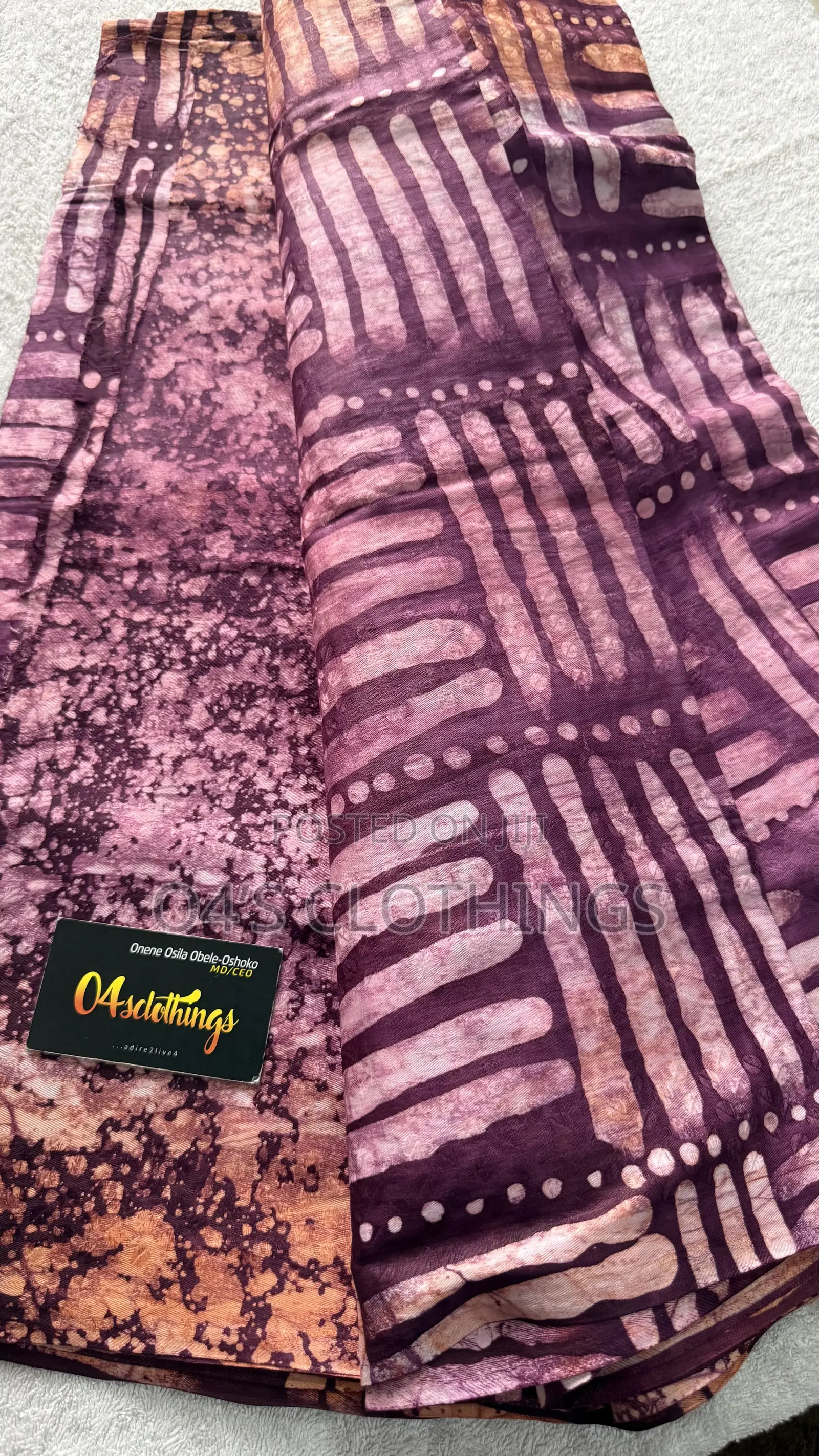 Hand Designed Brocade Batik