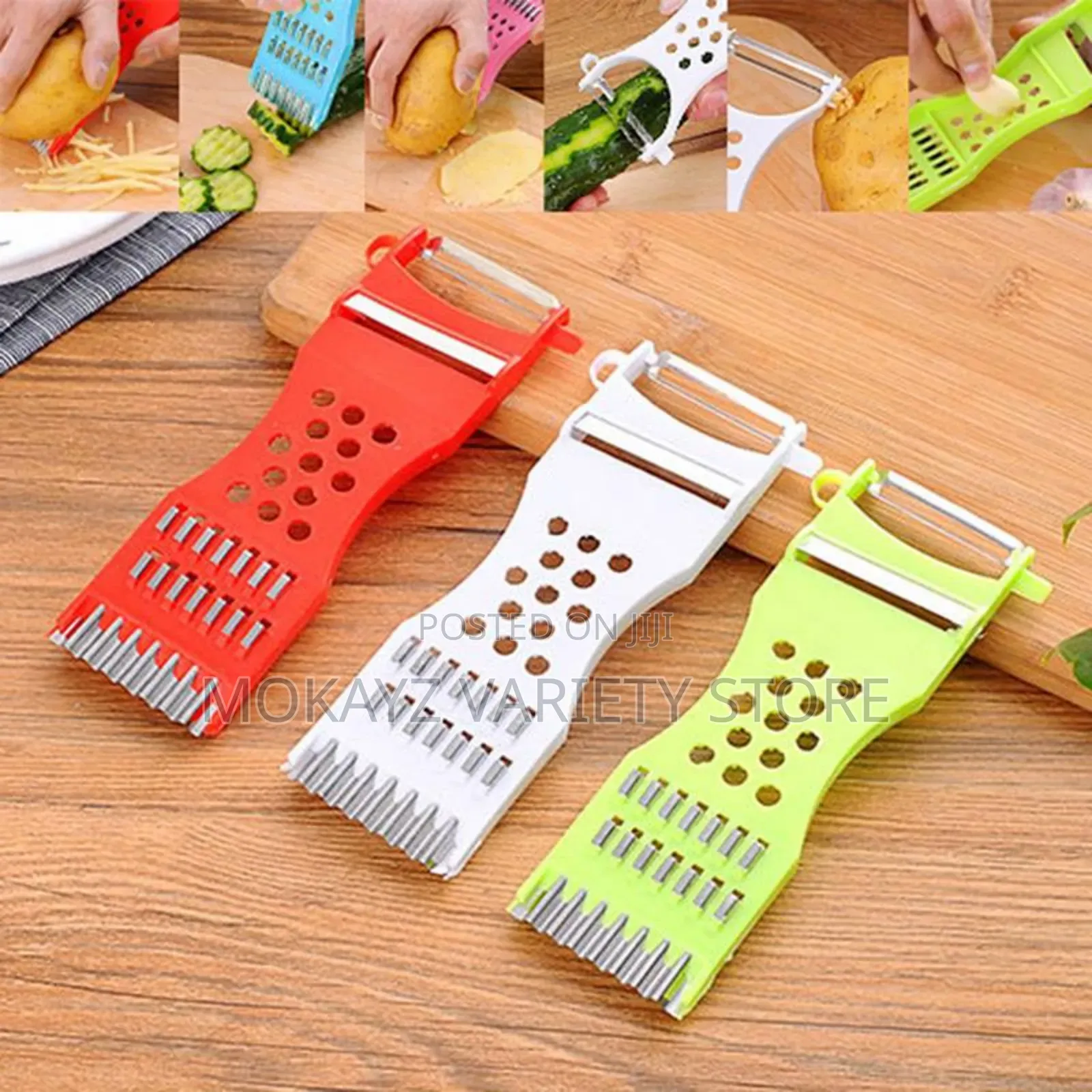 Multifunctional Kitchen Veggie/Fruit Slicer, Chopper(Dozen )