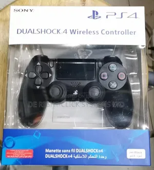 Dualshock 4 Wireless Controller for Playstation 4 - Jet Black Game Pad