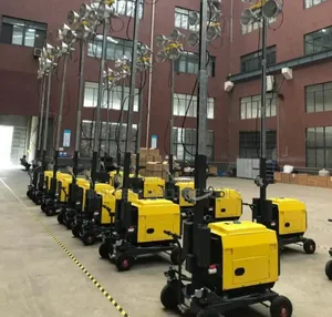 Mobile Metal Halide Light Tower 1000w