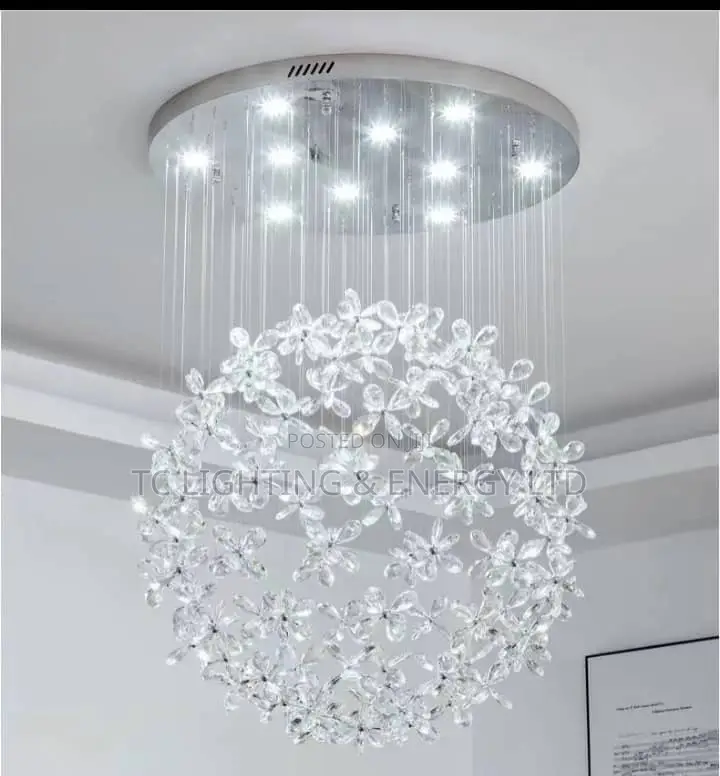 Modern Raindrop Chandelier