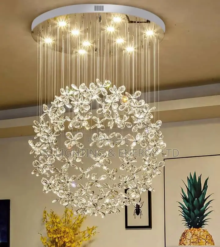 Modern Raindrop Chandelier
