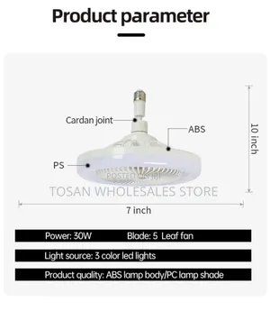Multifunctional Fan Light