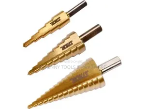 Sthor 22616 3pcs Step Drill Set – Titanium Coated Hss 4241