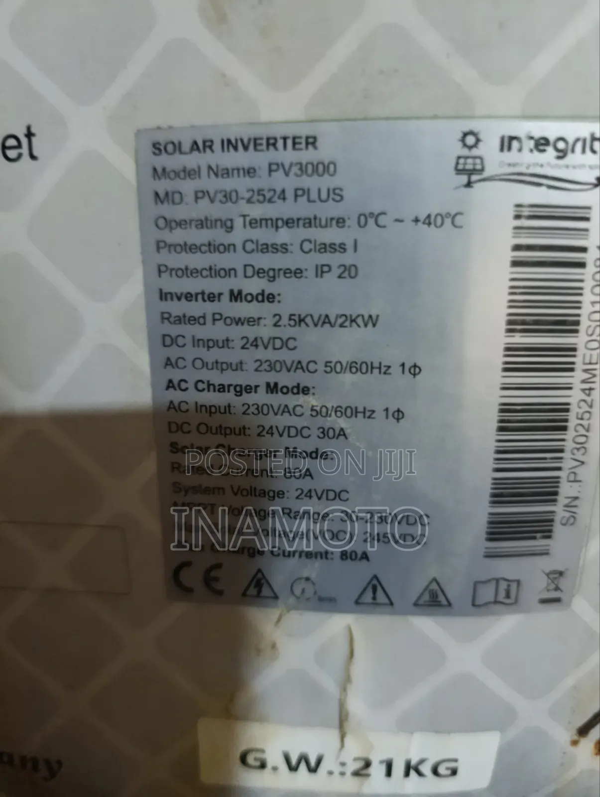 Integrity Solar Inverter