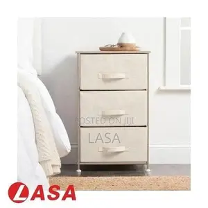3-Tier Fabric Cabinet