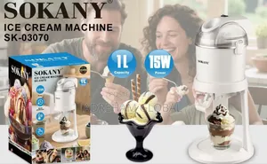 1 Liter Sokany Ice Cream Maker