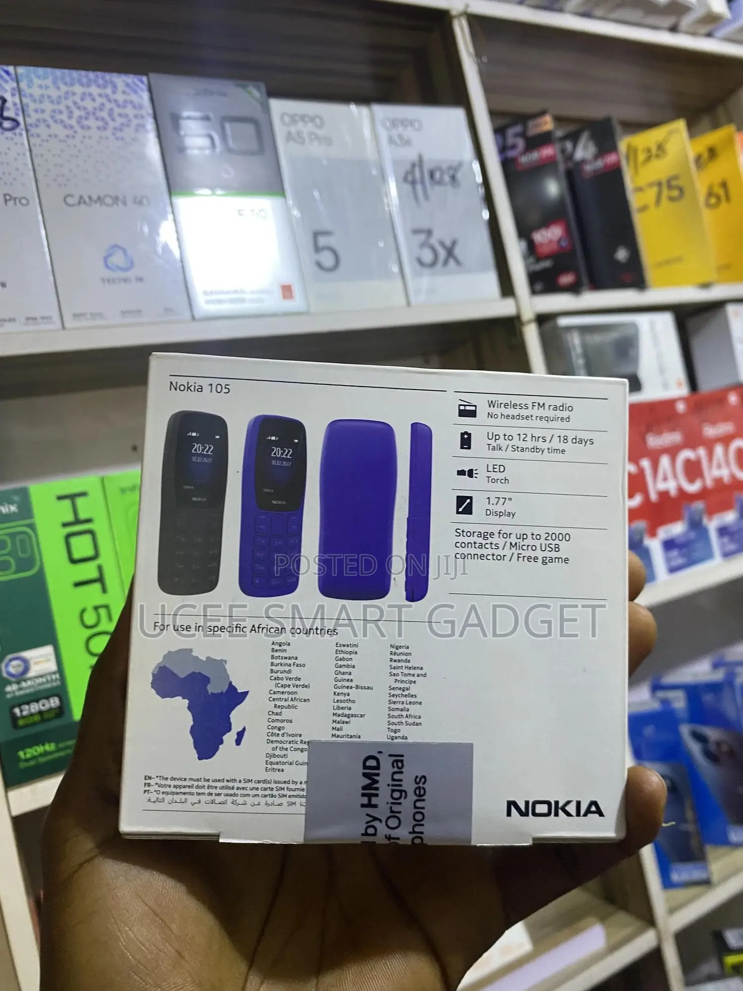 New Nokia 105 Black