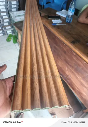 Round Shape and Flat Fluted Panel