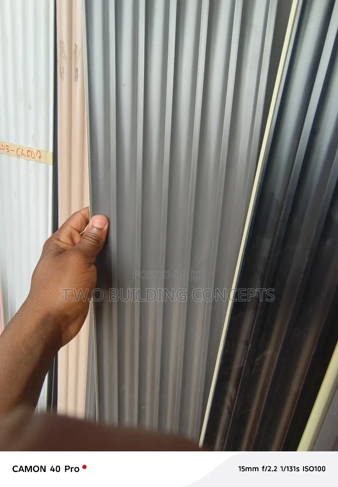 Round Shape and Flat Fluted Panel