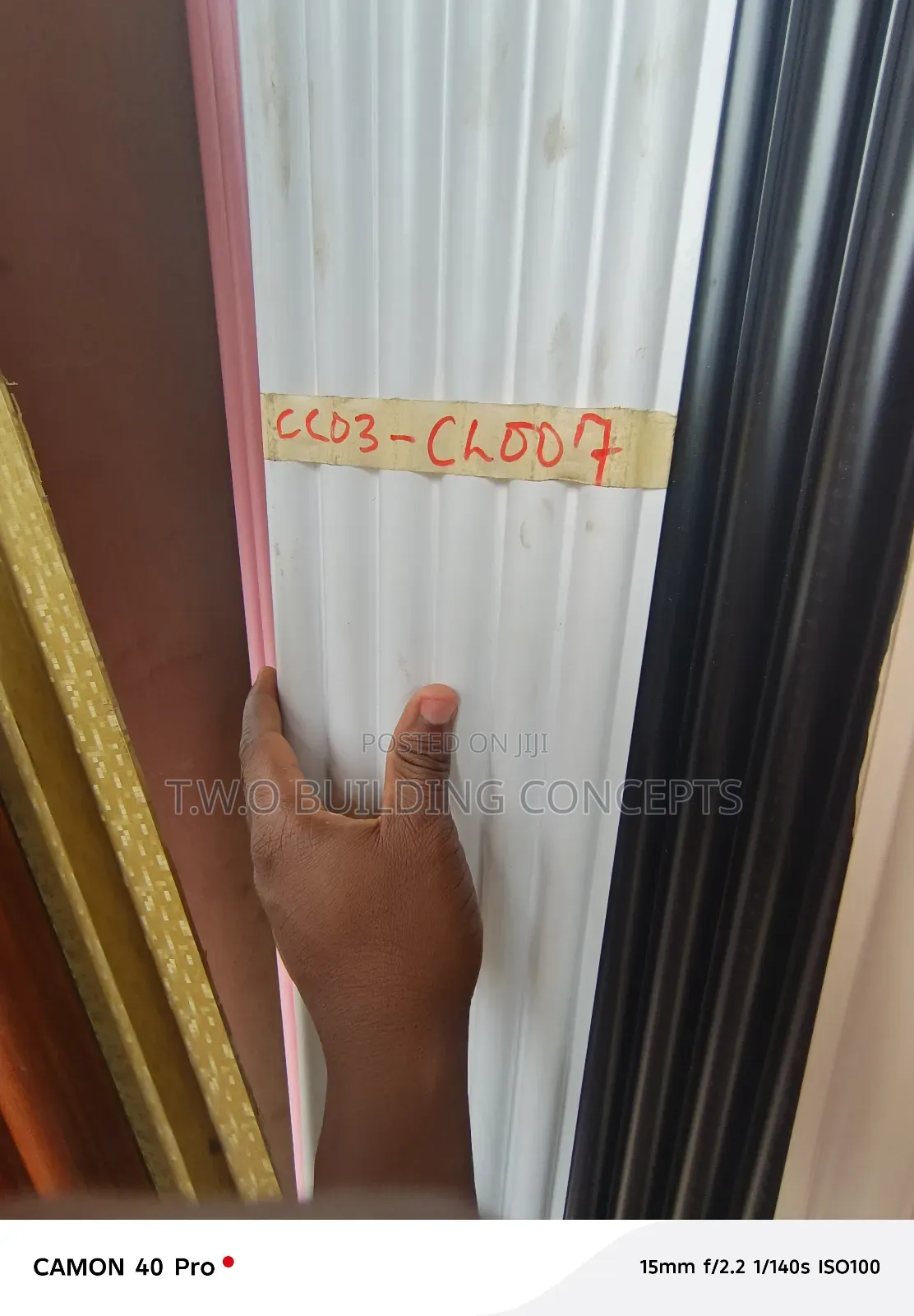 Round Shape and Flat Fluted Panel