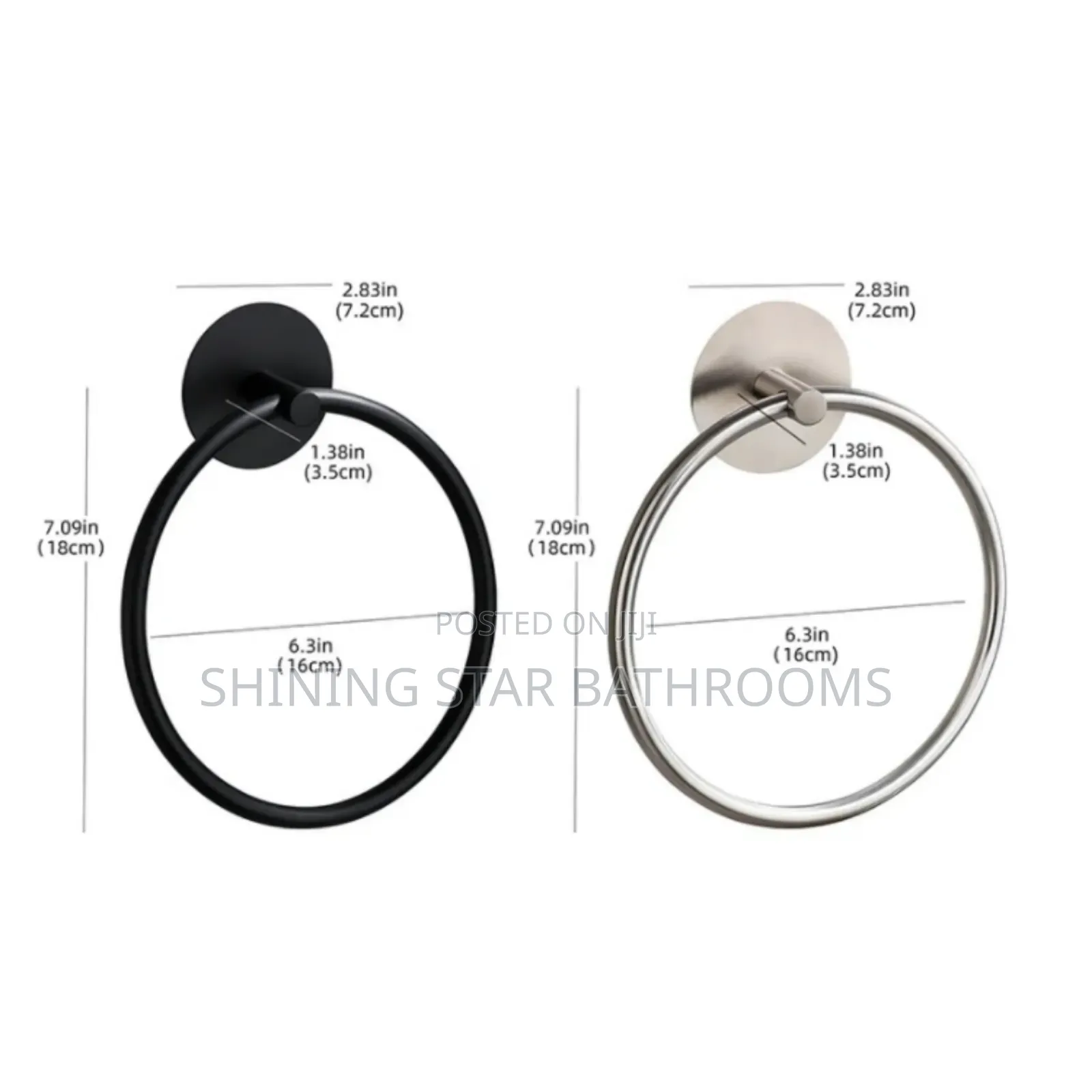 Adhesive Towel Ring