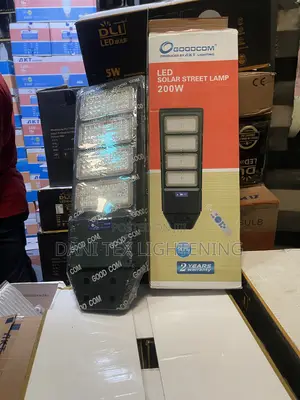 Goodcom 200w Solar Street Light Now Available