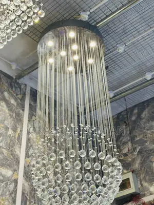 Modern Crystal Led Chandelier Combines Classic Elegance