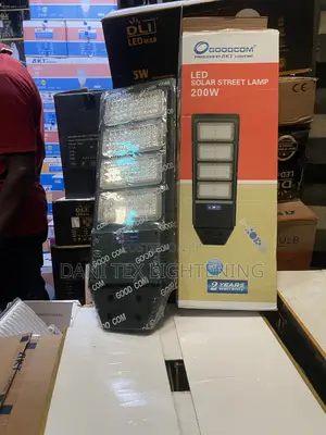 Goodcom 200w Solar Street Light Now Available