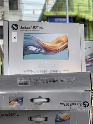 Hp Series 5 27 Inch FHD White Monitor - 527sw