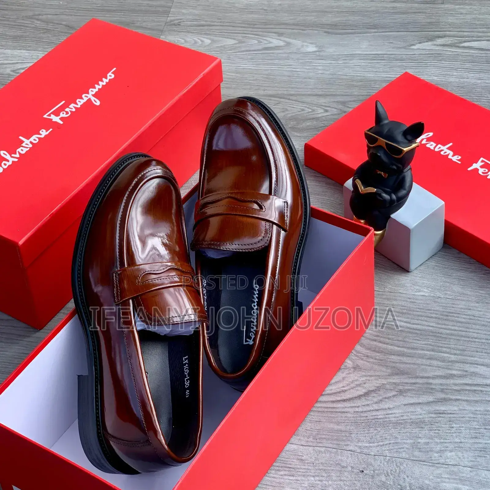 Good Quality Ferragamo Leather Shoe