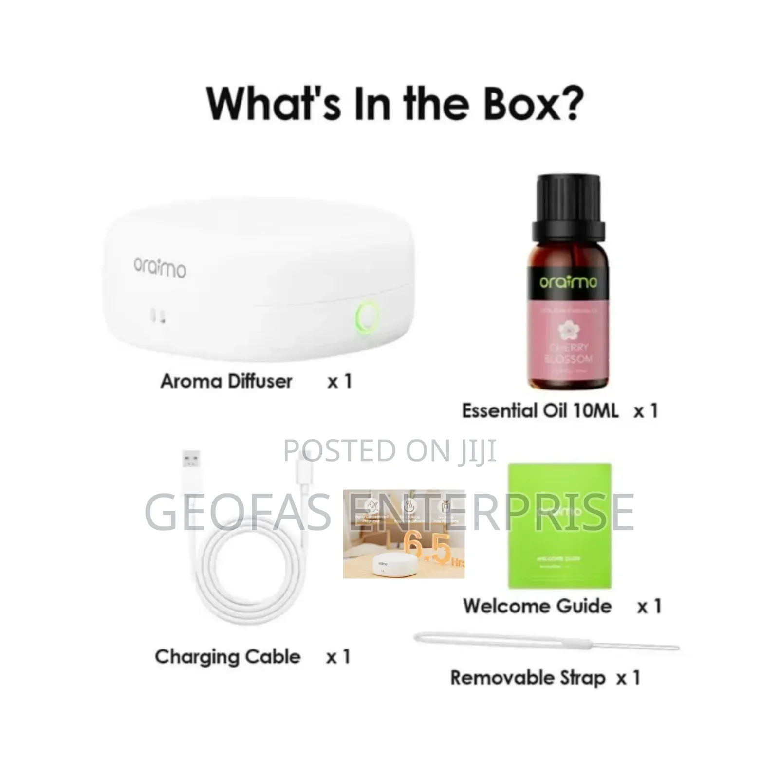 Oraimo Aromago Waterless Rechargeable Aromatherapy Diffuser