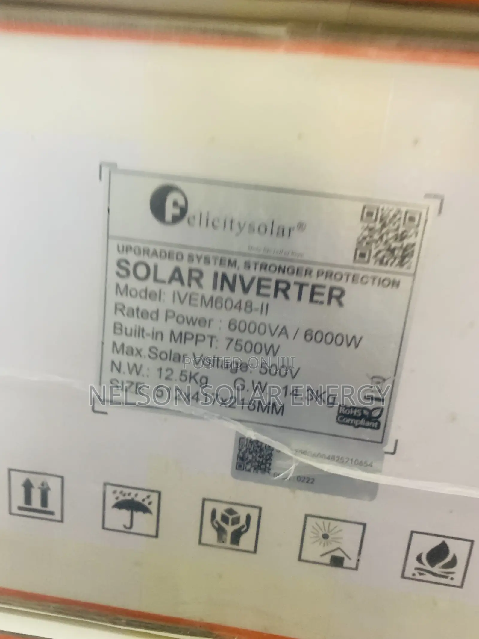 6kva 48v Felicity Solar Inverter Now Available With Good Price in Amuwo ...