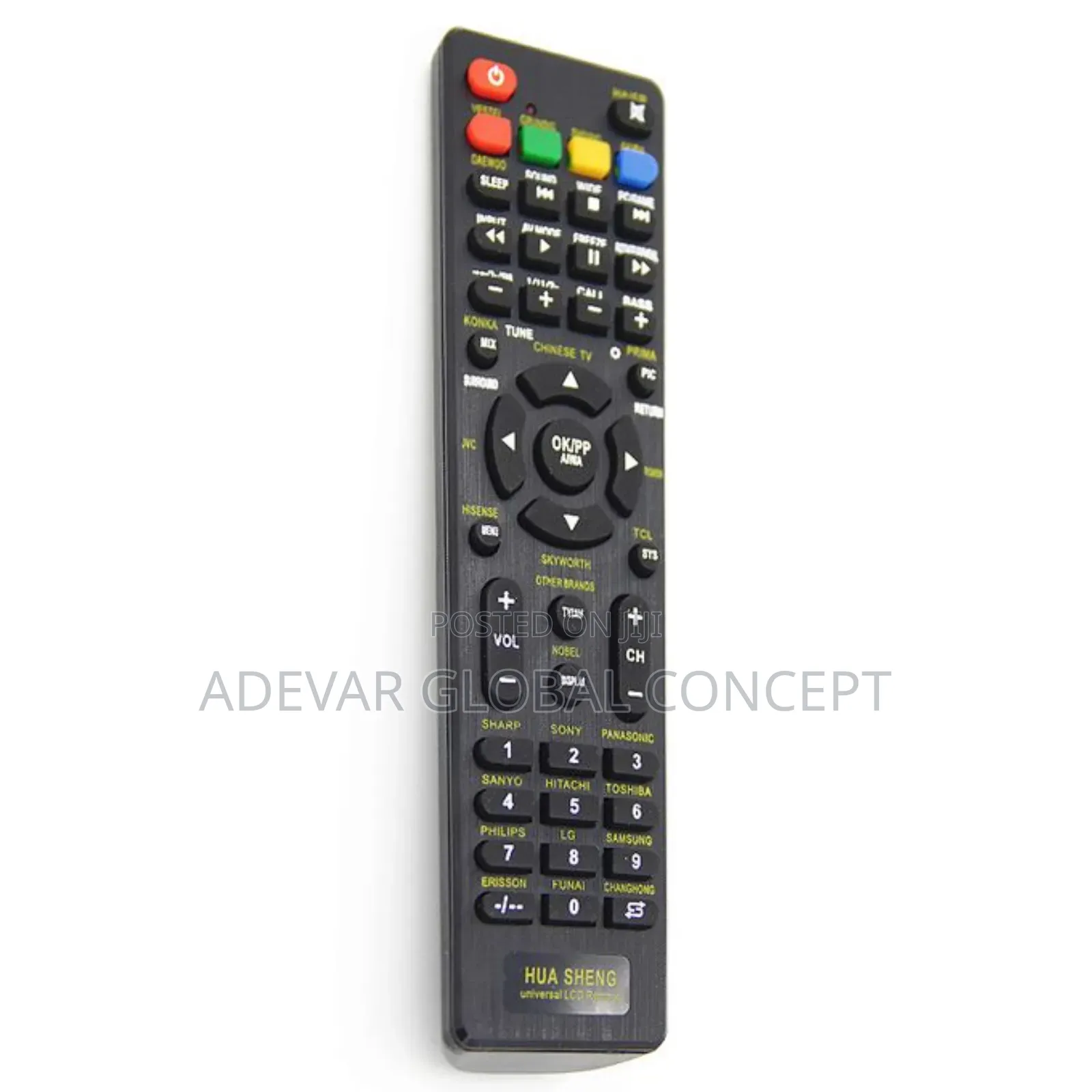 Digital Universal Satellite Tv Remote Control for All Televisions