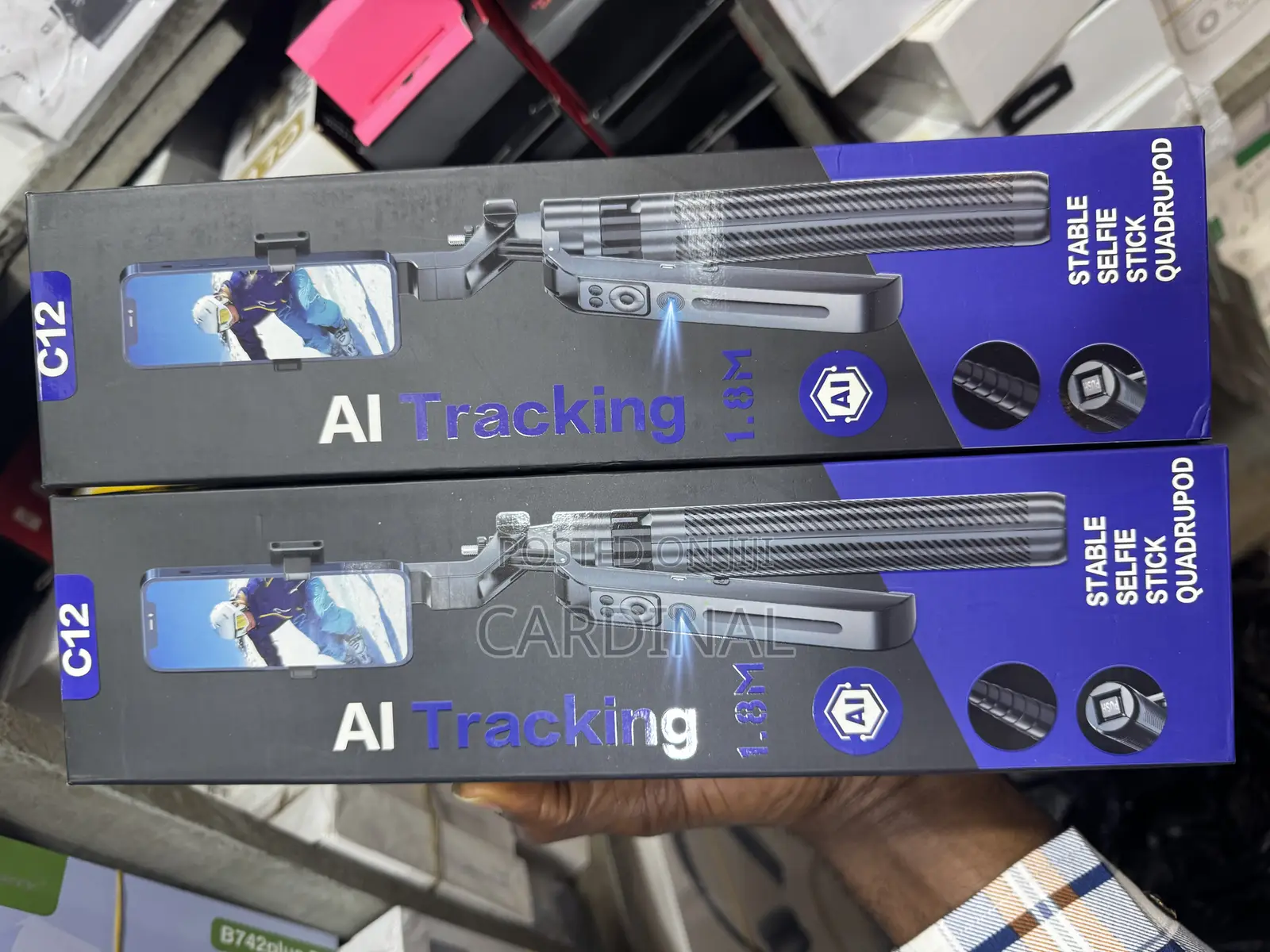 C12 Ai Face Tracking Tripod