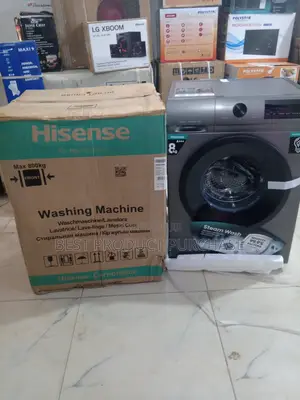Hisense Front Loader Washing Machine Smart Control 8012s-