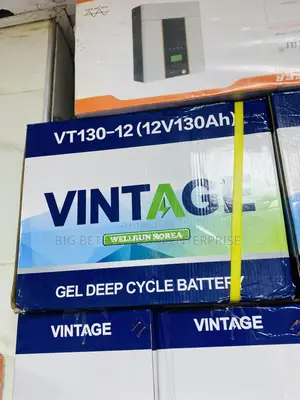 Vintage 100ah 12v Solar Power Battery