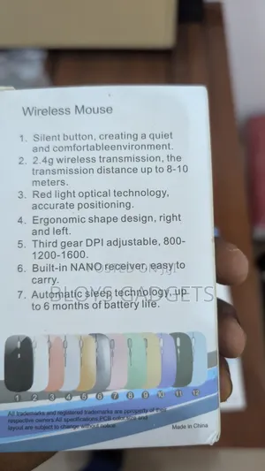 Rechargeable Wireless Mouse
