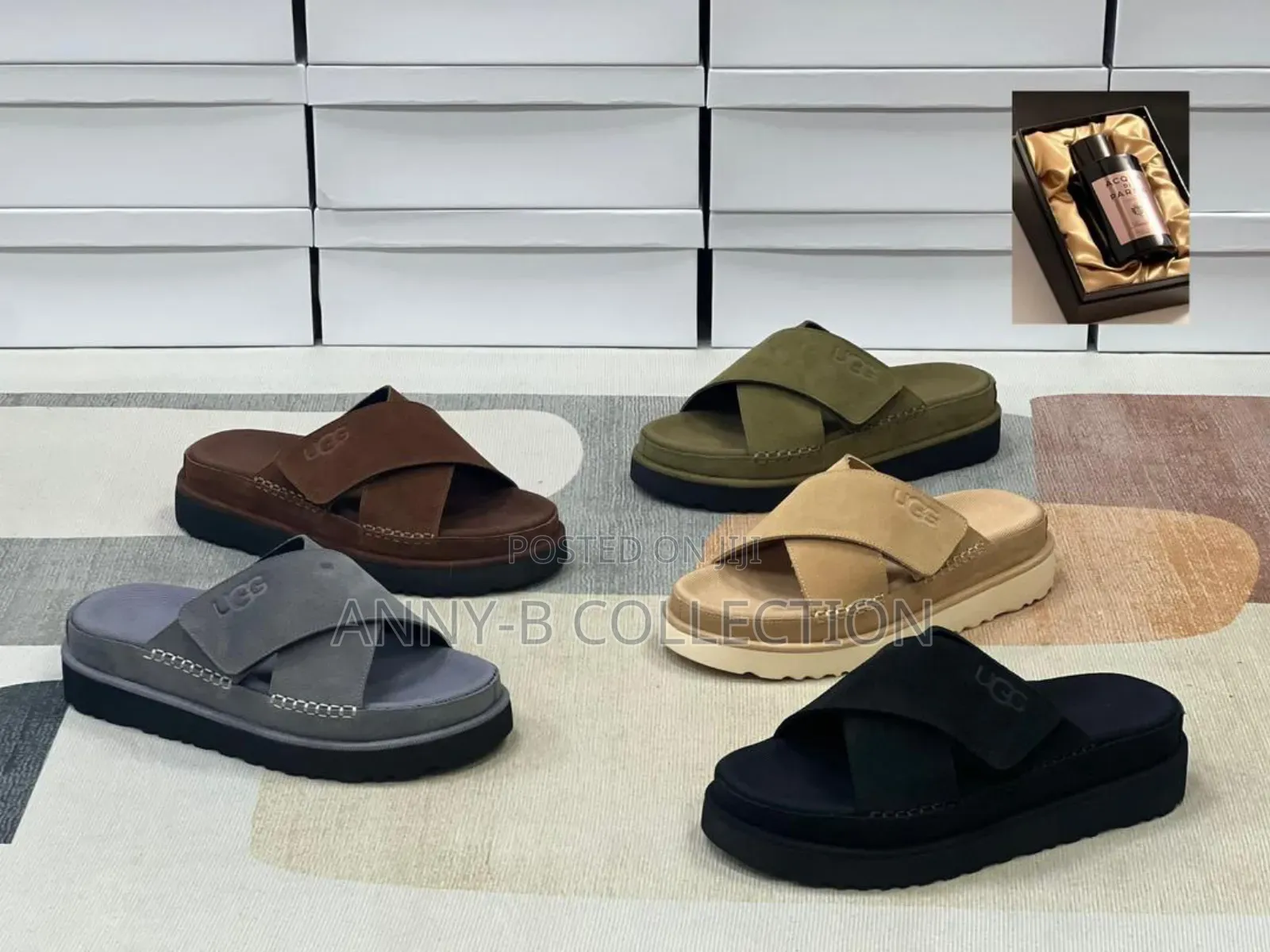 Quality Ugg Men Slides Pam