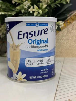 Ensure Original Nutrition Powder, Vanilla Flavour 
400g