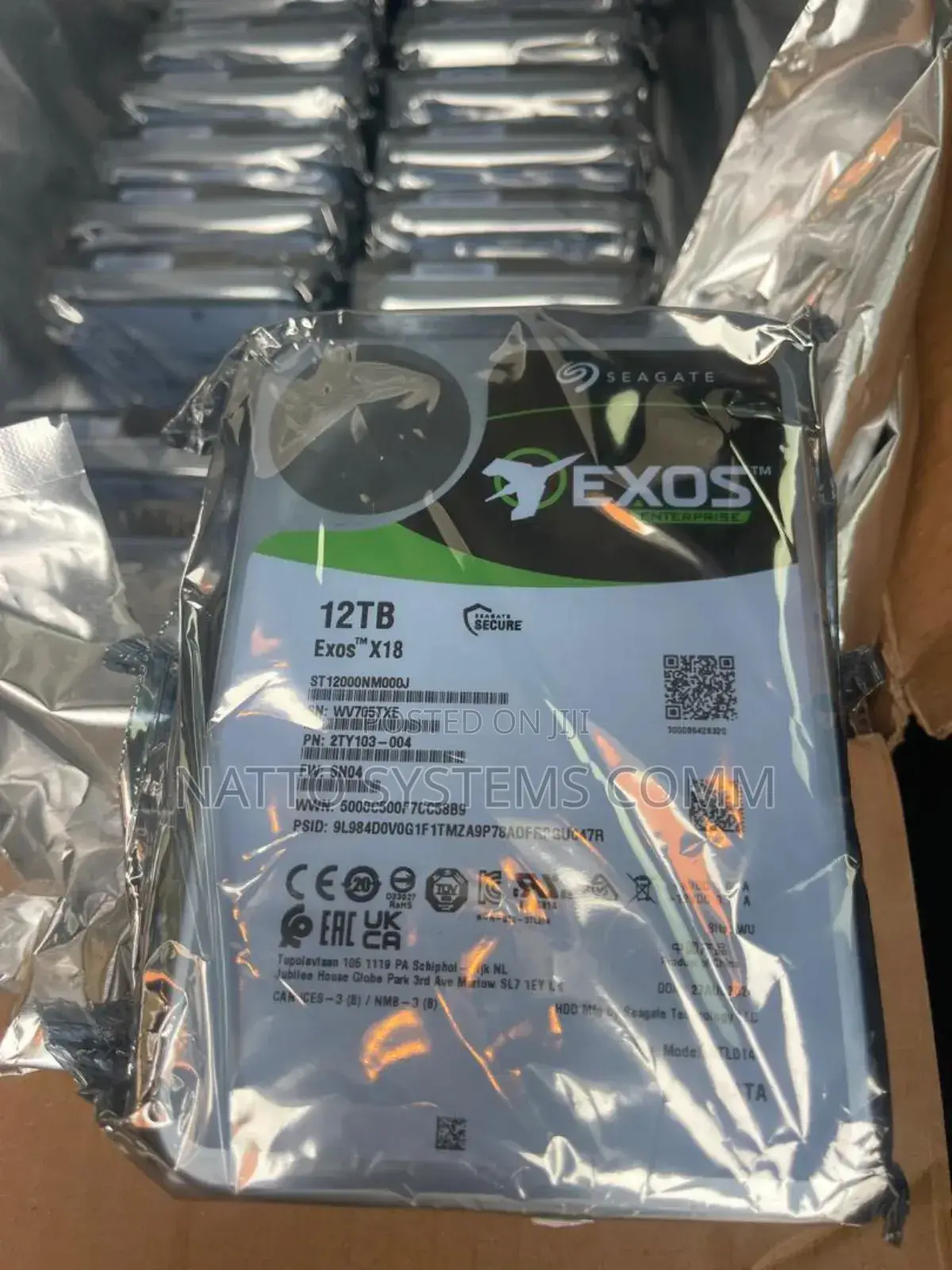 Seagate Exos Eternal Hard Drive 12tb