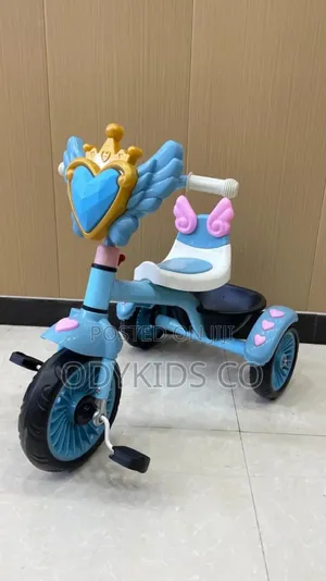 Kings and Queens Kids Tricycle for Royalty Kids 1+ to 4 Years