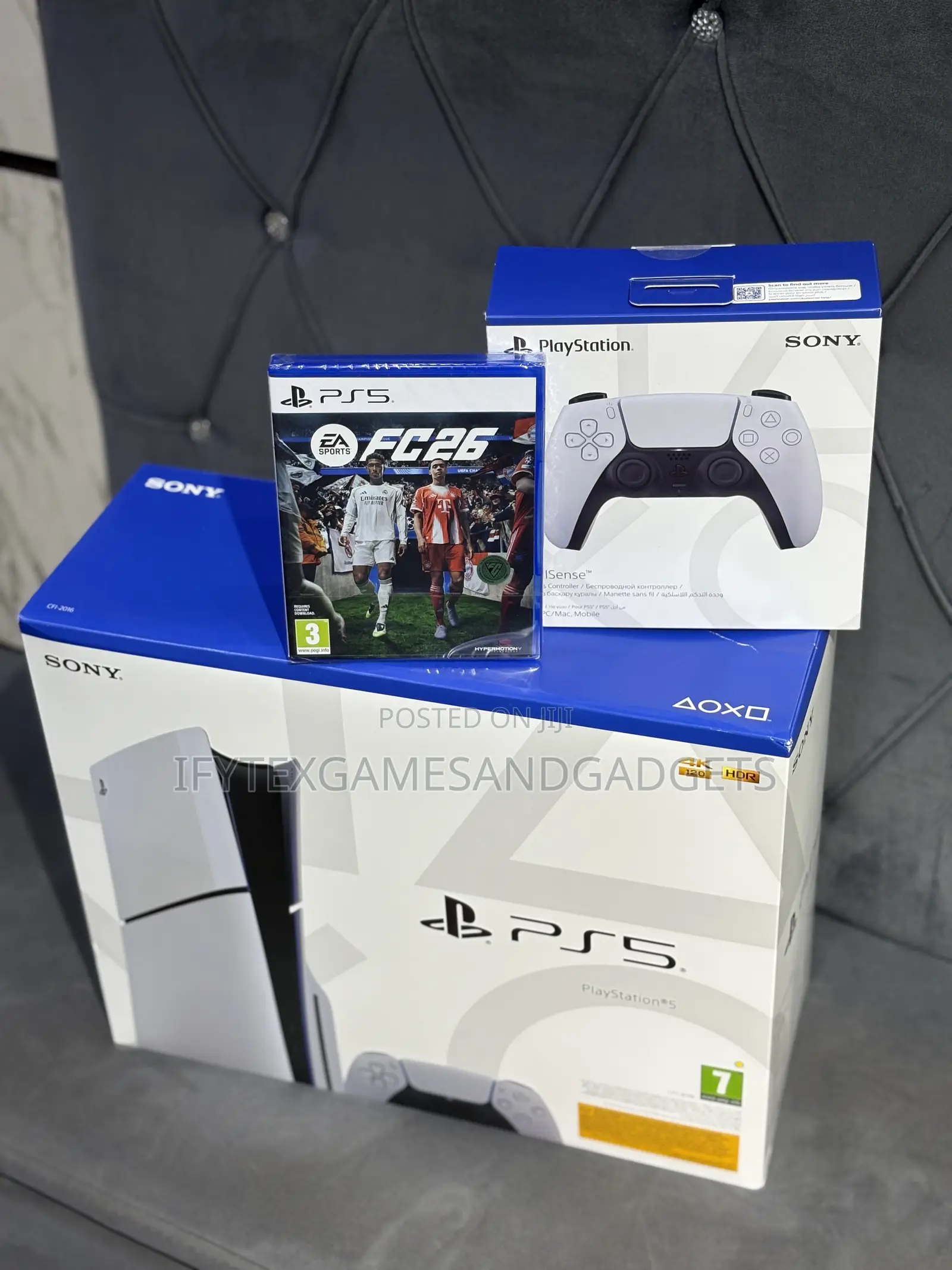 Sealed New Ps 5 Slim 1tb With Extra Pad and Fc26 Disc for sale ...
