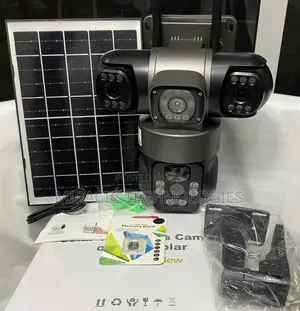 V380pro 3 Lens 12mp Solar Camera