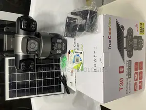 V380pro 3 Lens 12mp Solar Camera