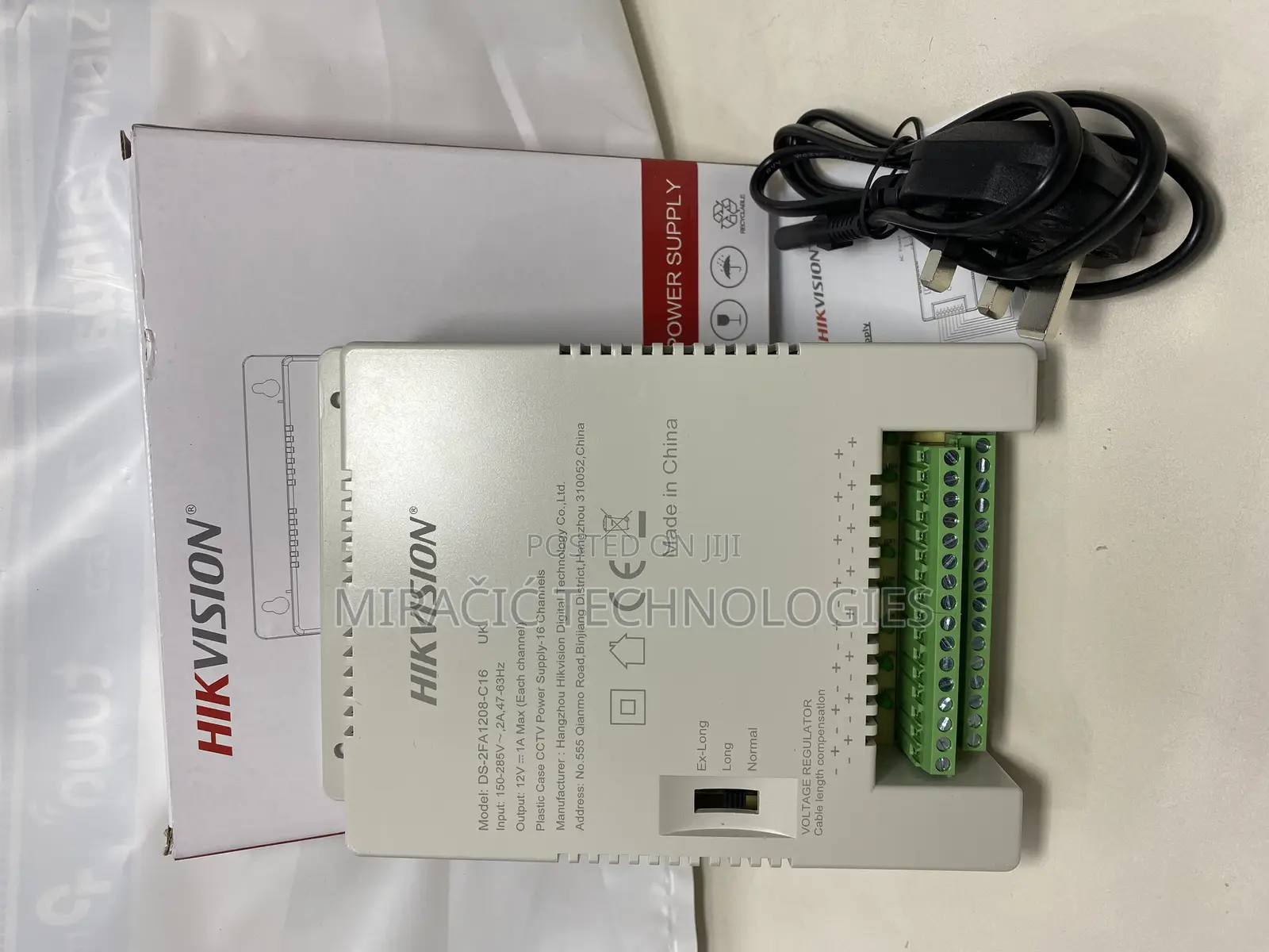 Hikvision 16 Way Power Supply