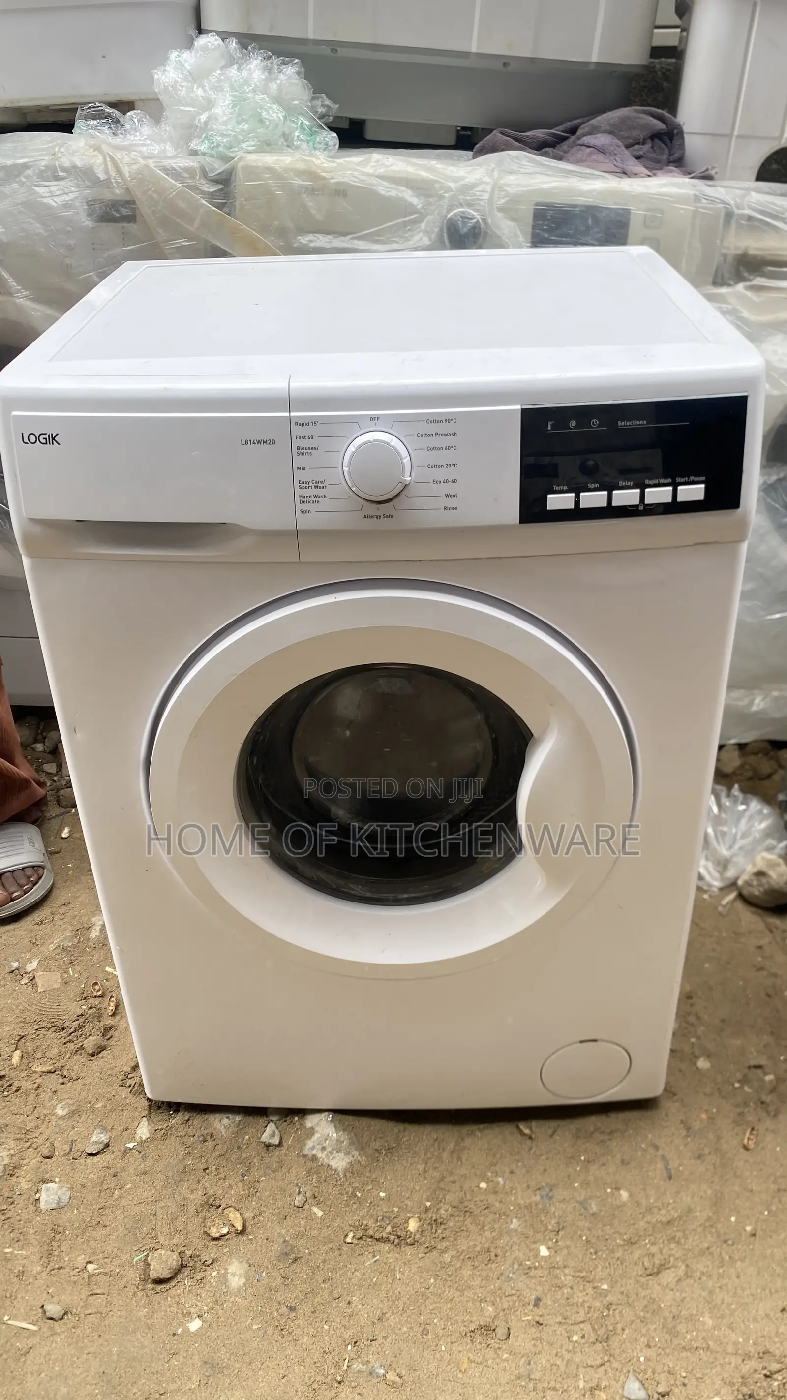 8kg Logik Washing Machine