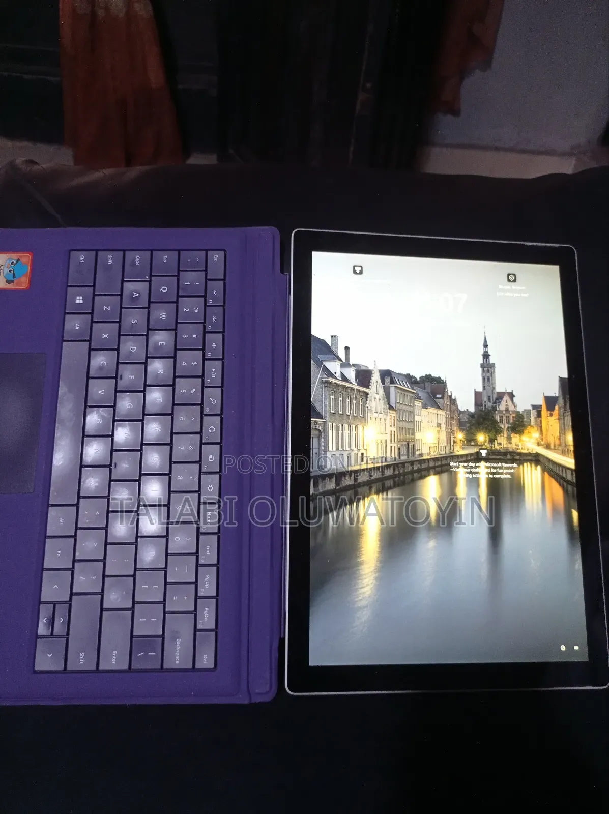 Laptop Microsoft Surface Pro 7 8GB Intel Core i5 SSD 256GB