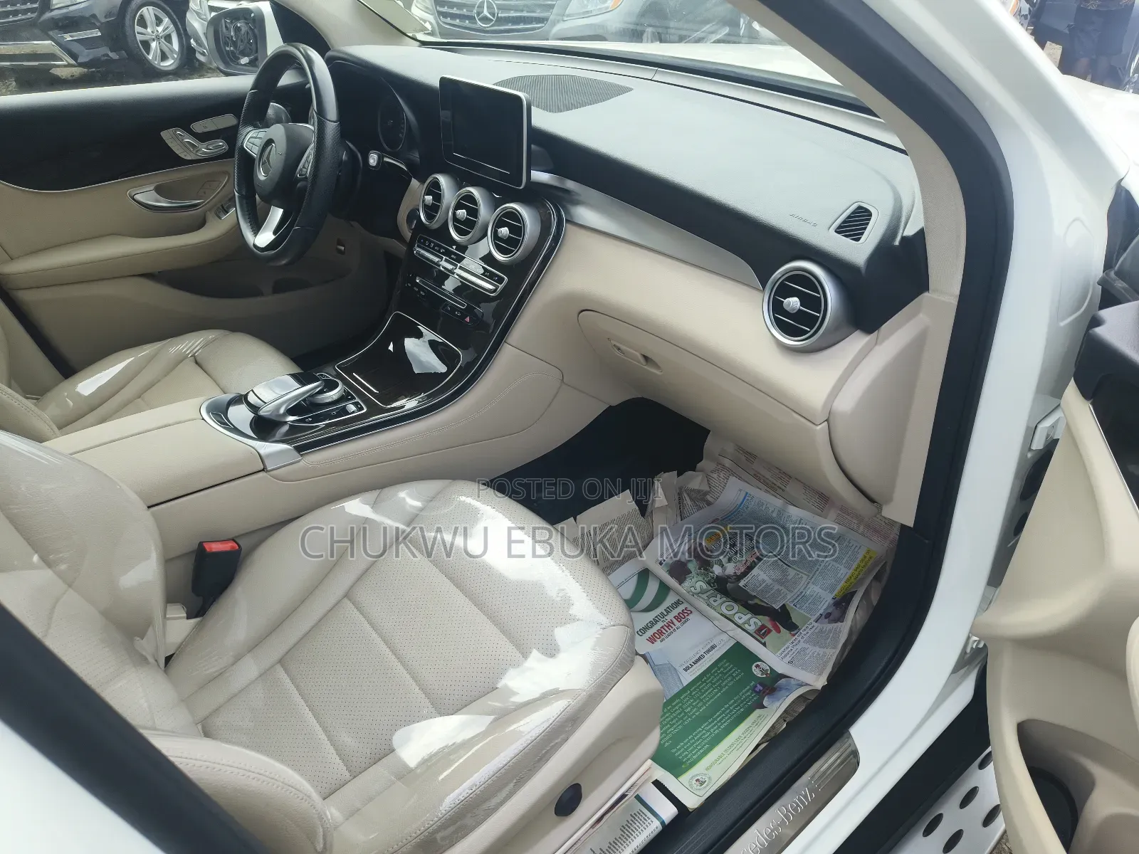 Mercedes-Benz GLC-Class 2017 White