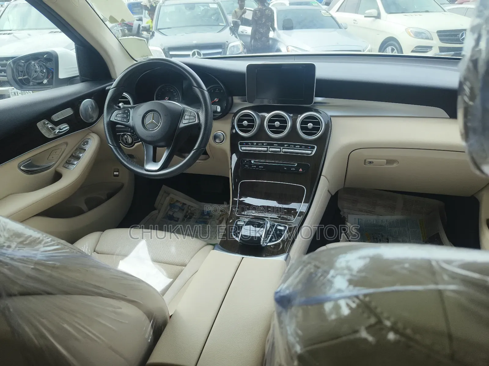 Mercedes-Benz GLC-Class 2017 White