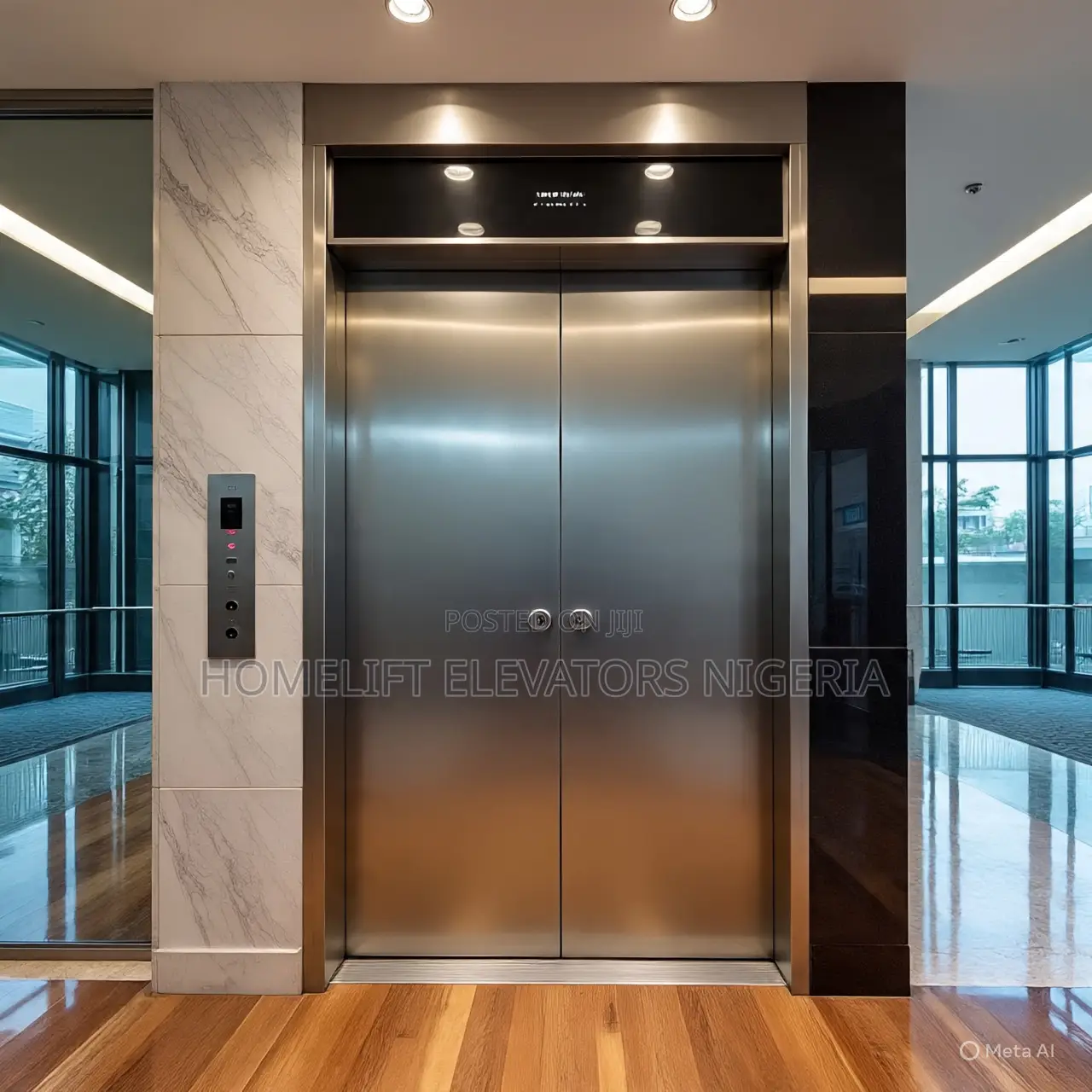 High-Rise Commercial Tower Elevator System