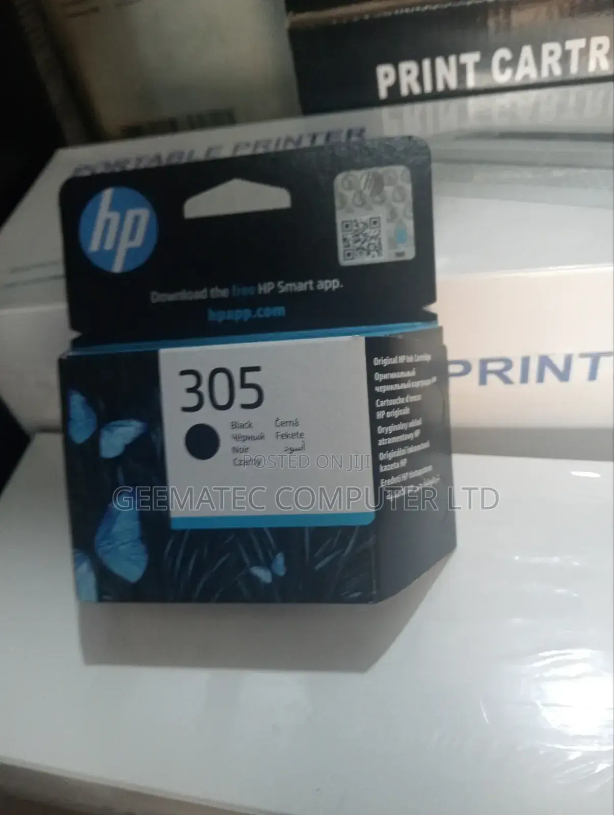Hp 305 Ink (Black)