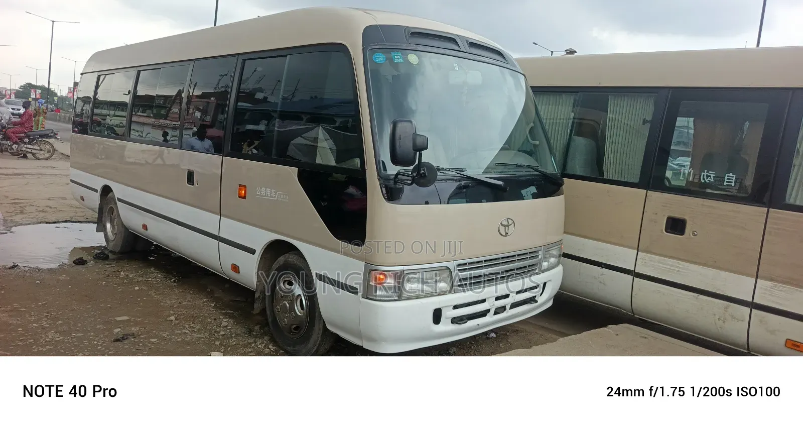 Toyota Coaster 2015 Gold