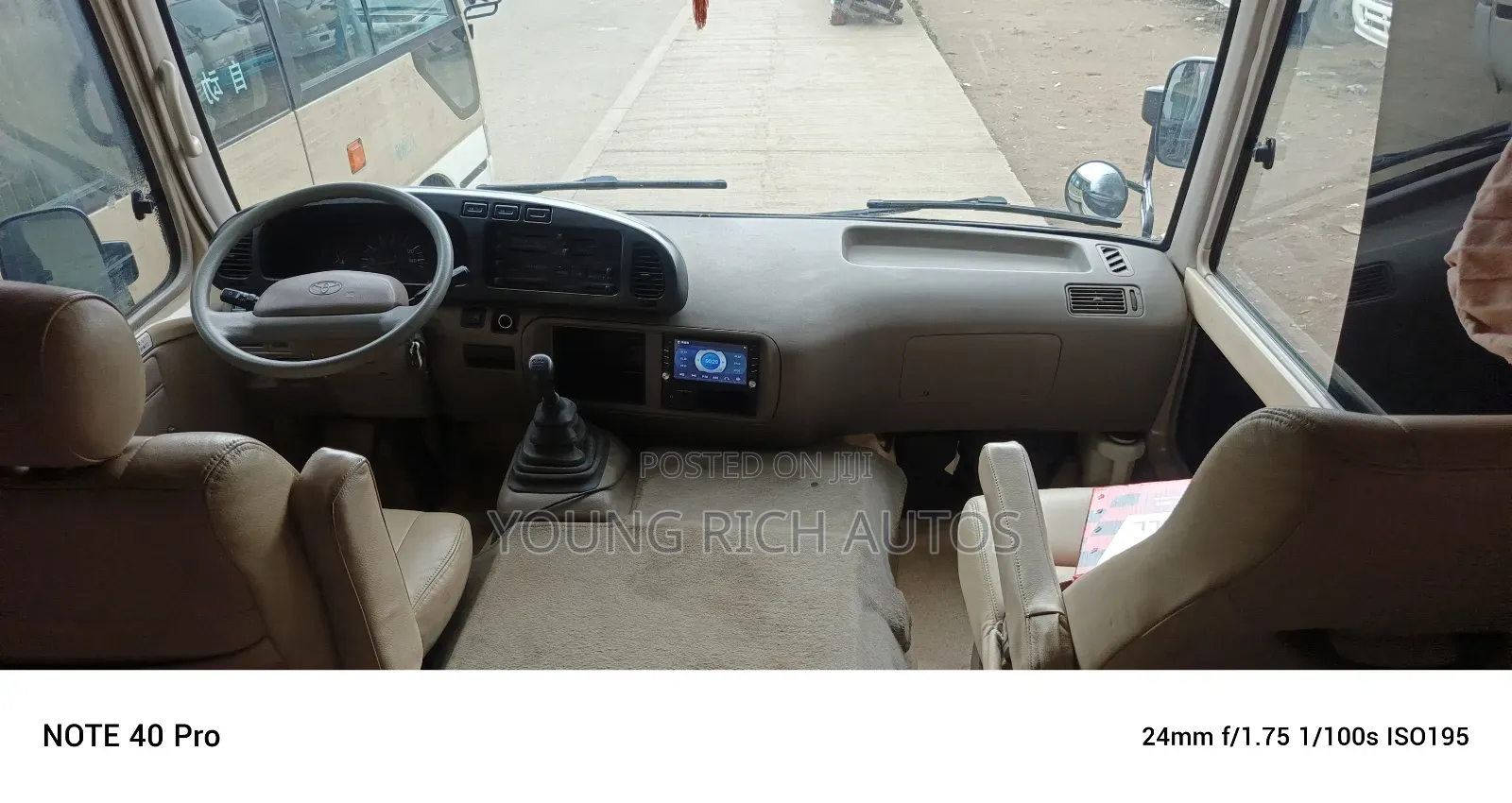Toyota Coaster 2015 Gold