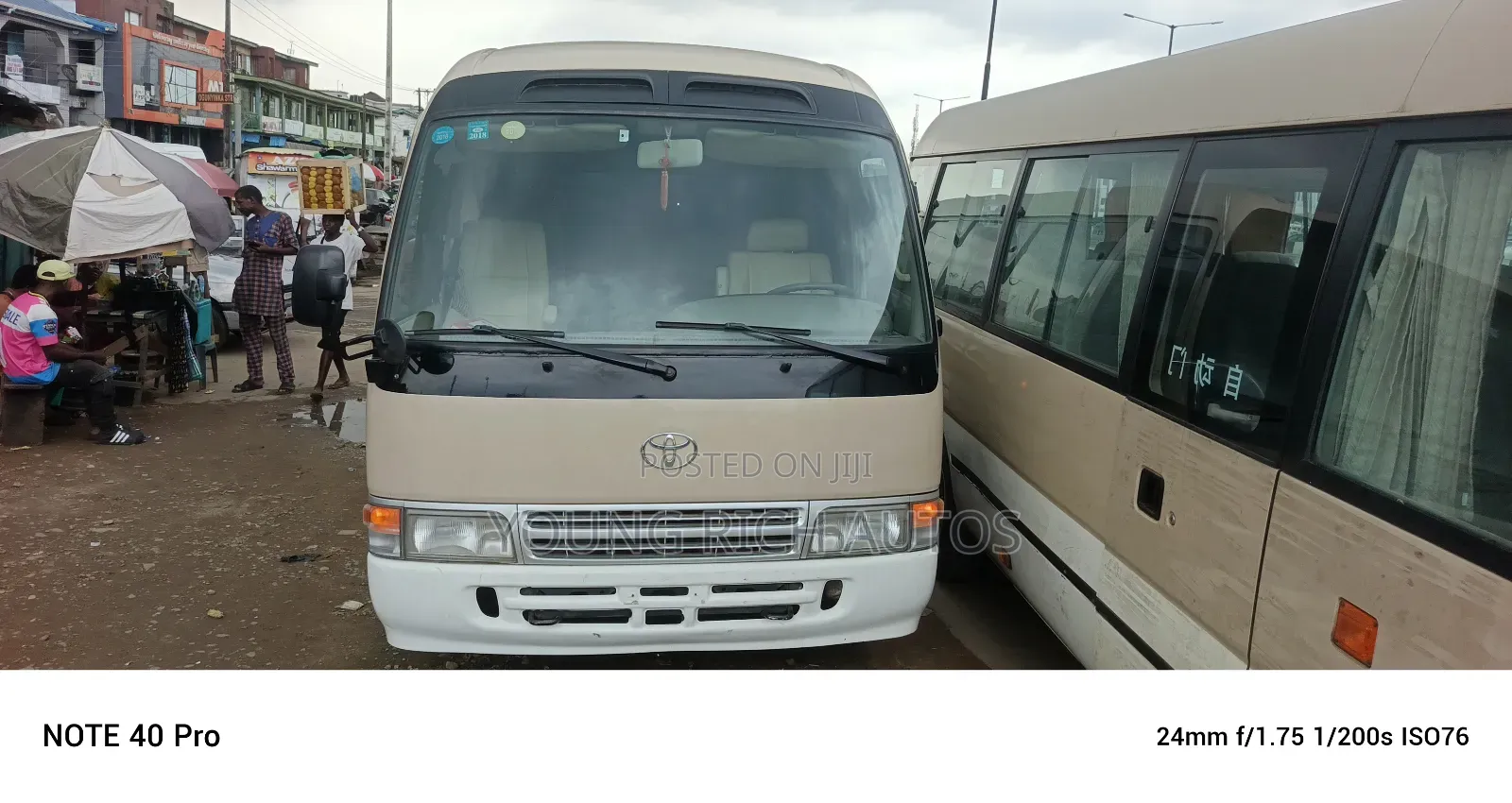 Toyota Coaster 2015 Gold