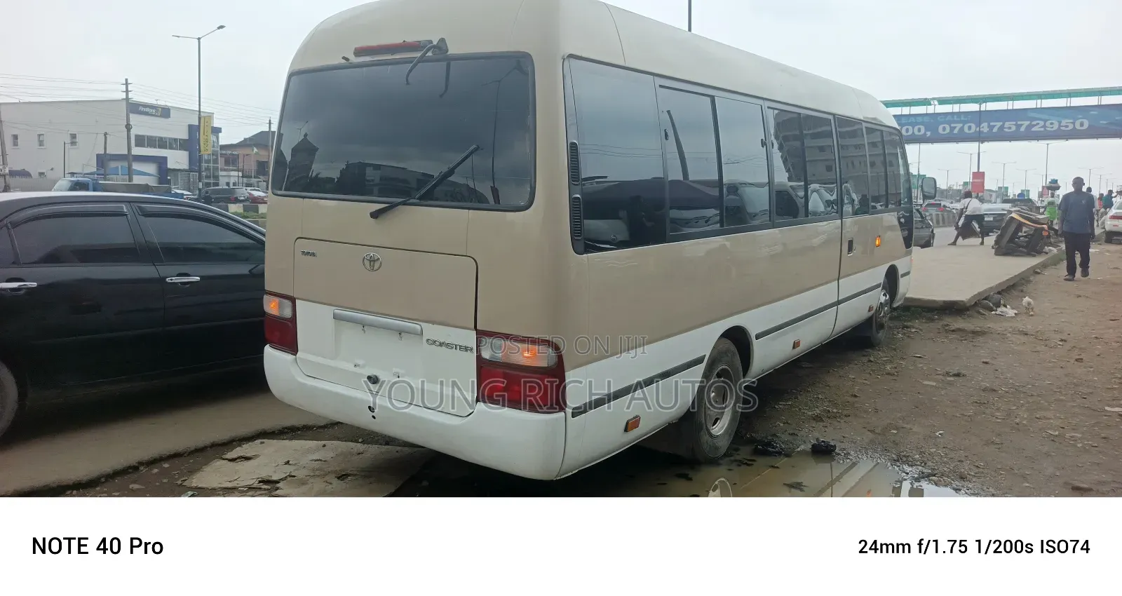 Toyota Coaster 2015 Gold