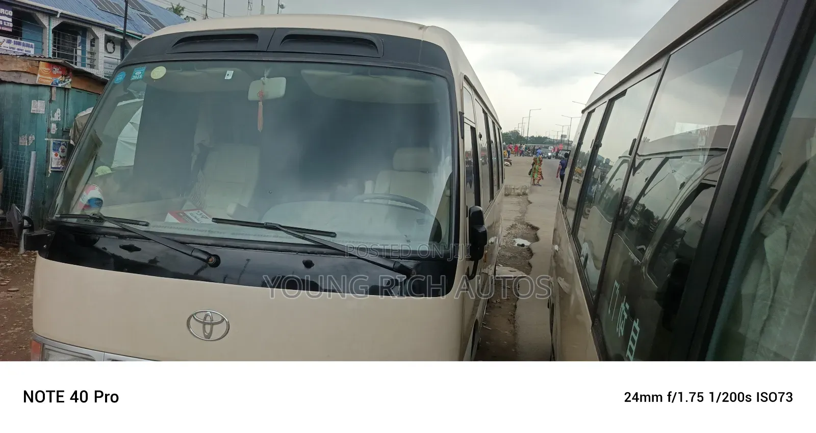 Toyota Coaster 2015 Gold