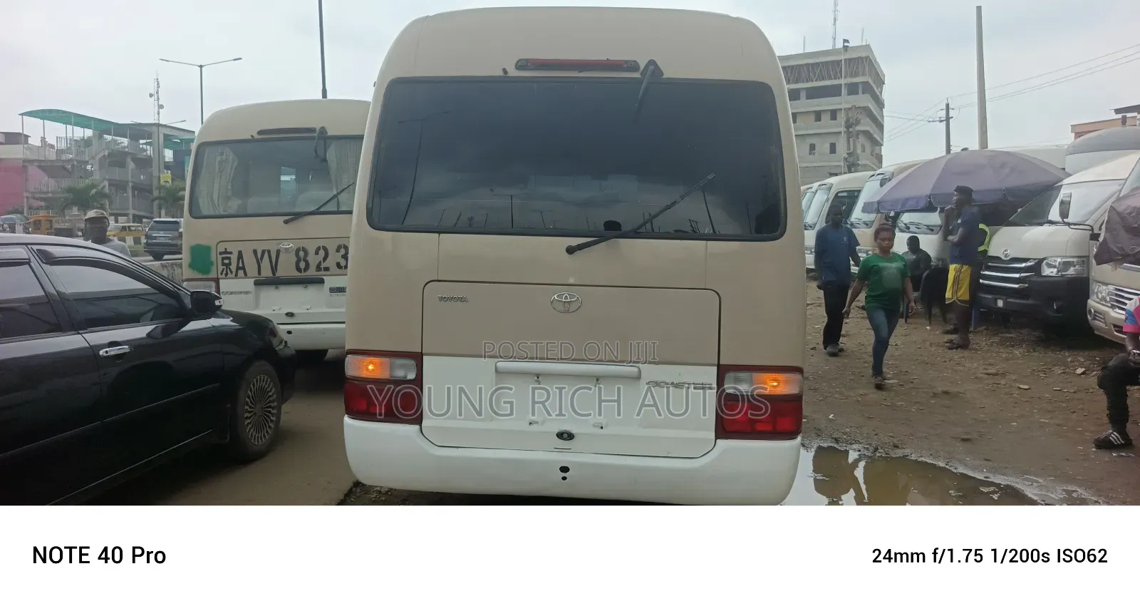 Toyota Coaster 2015 Gold